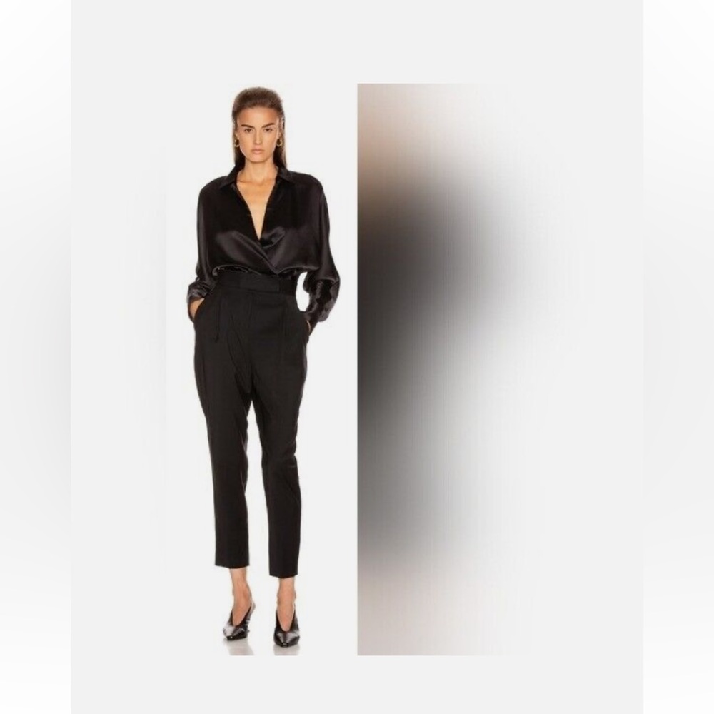 Equipment Femme Carlens Satin Wool Suit